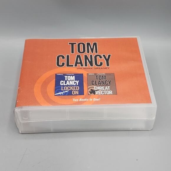 Tom Clancy Audiobook CD Audio Set Locked On & Vector, Abridged 20 Hours - Picture 10 of 10